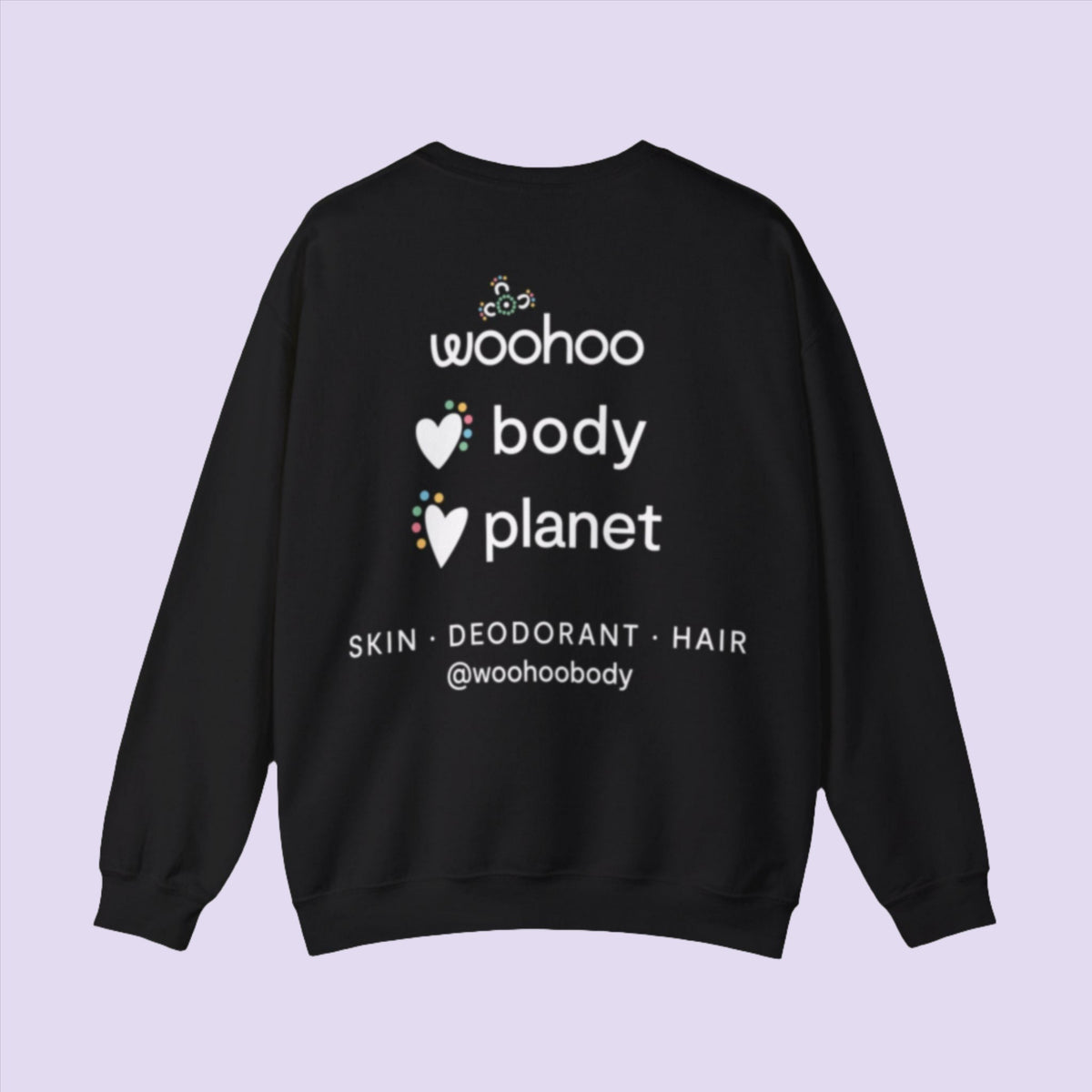 Woohoo Unisex Crew Neck Sweatshirt - Body + Planet